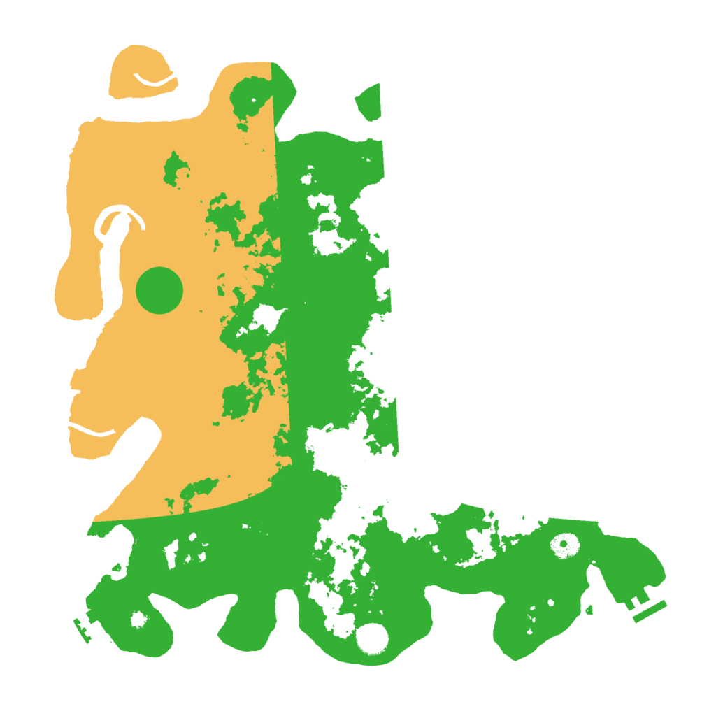 Biome Rust Map: Procedural Map, Size: 4000, Seed: 210491484