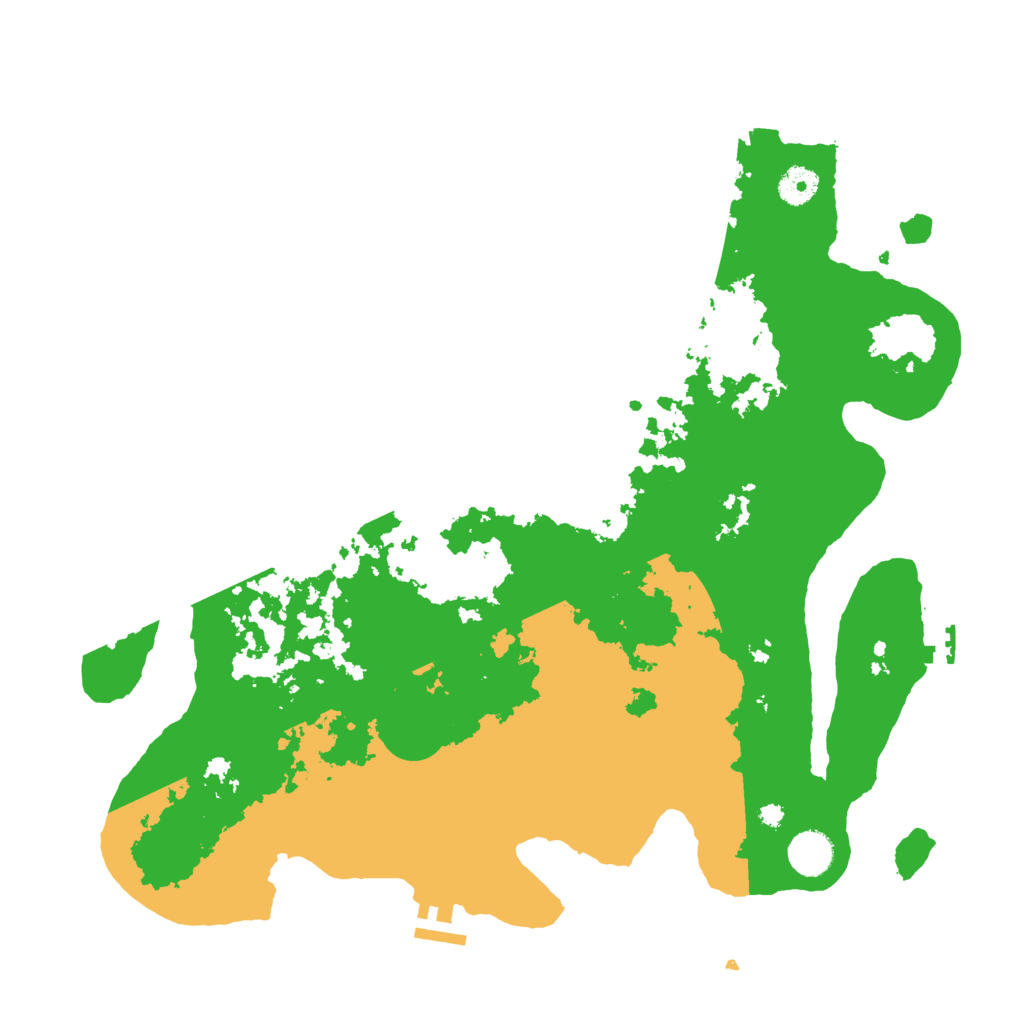 Biome Rust Map: Procedural Map, Size: 4000, Seed: 414283038