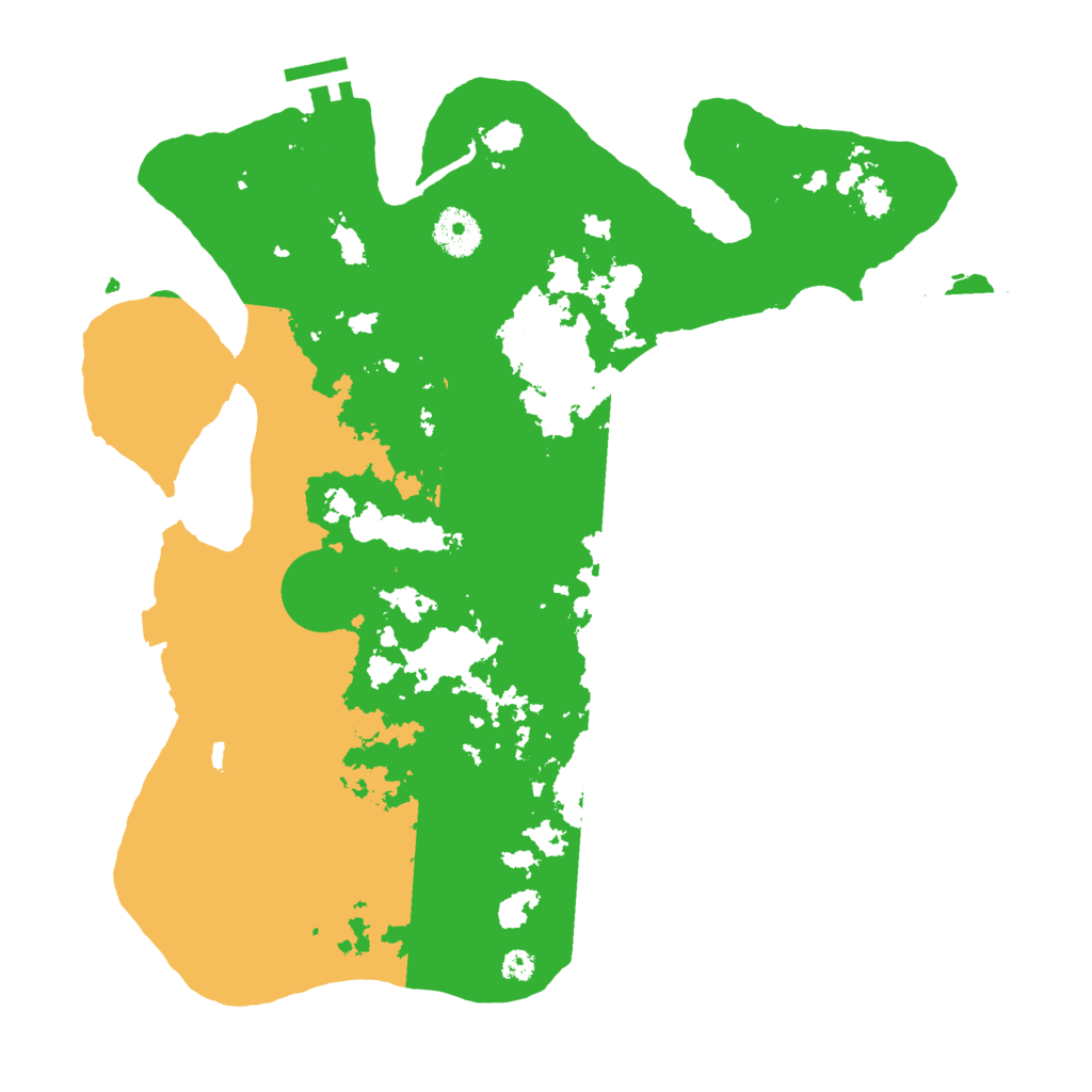 Biome Rust Map: Procedural Map, Size: 3500, Seed: 1063754174