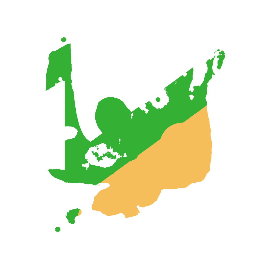 Biome Rust Map: Procedural Map, Size: 2000, Seed: 1412120123