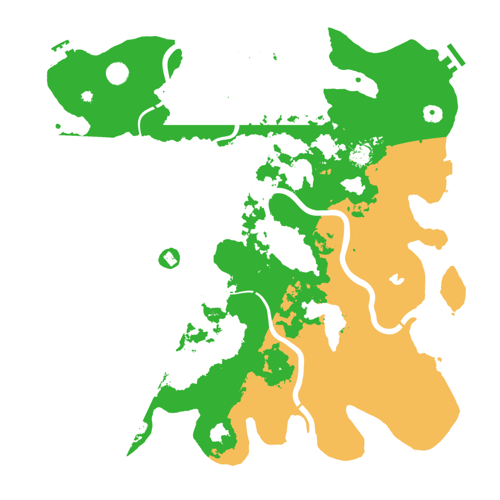 Biome Rust Map: Procedural Map, Size: 4000, Seed: 1725731374