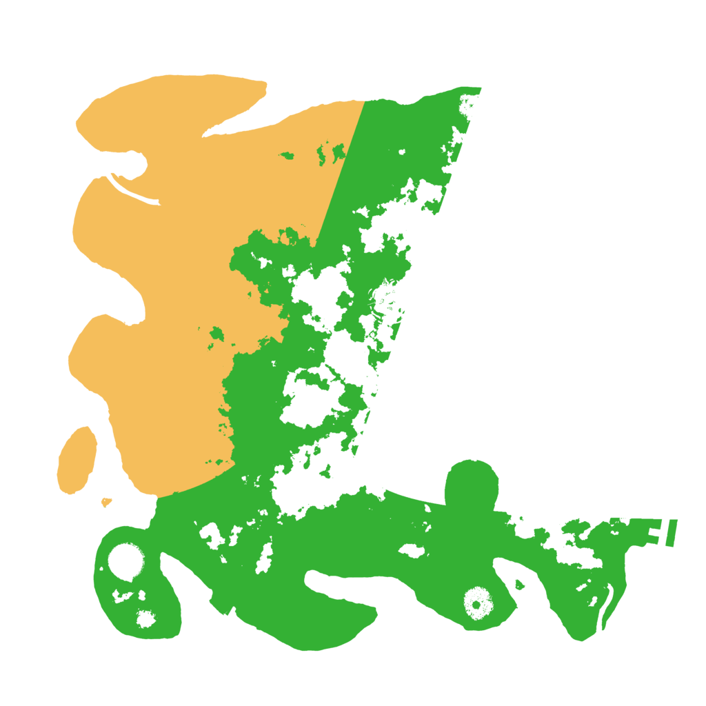 Biome Rust Map: Procedural Map, Size: 3500, Seed: 164357814