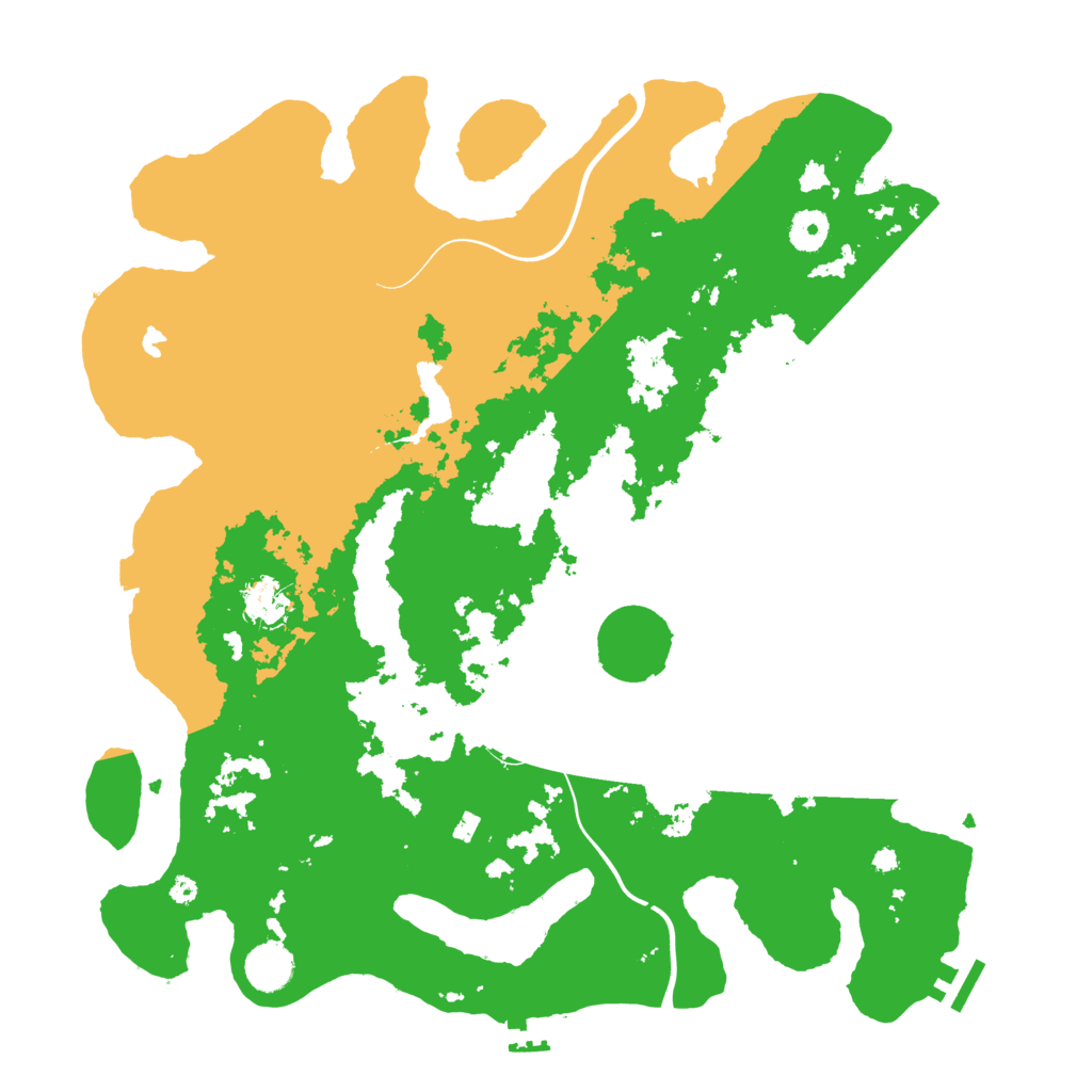Biome Rust Map: Procedural Map, Size: 4000, Seed: 1976859394
