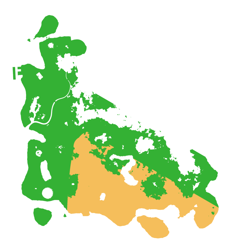 Biome Rust Map: Procedural Map, Size: 4000, Seed: 654258