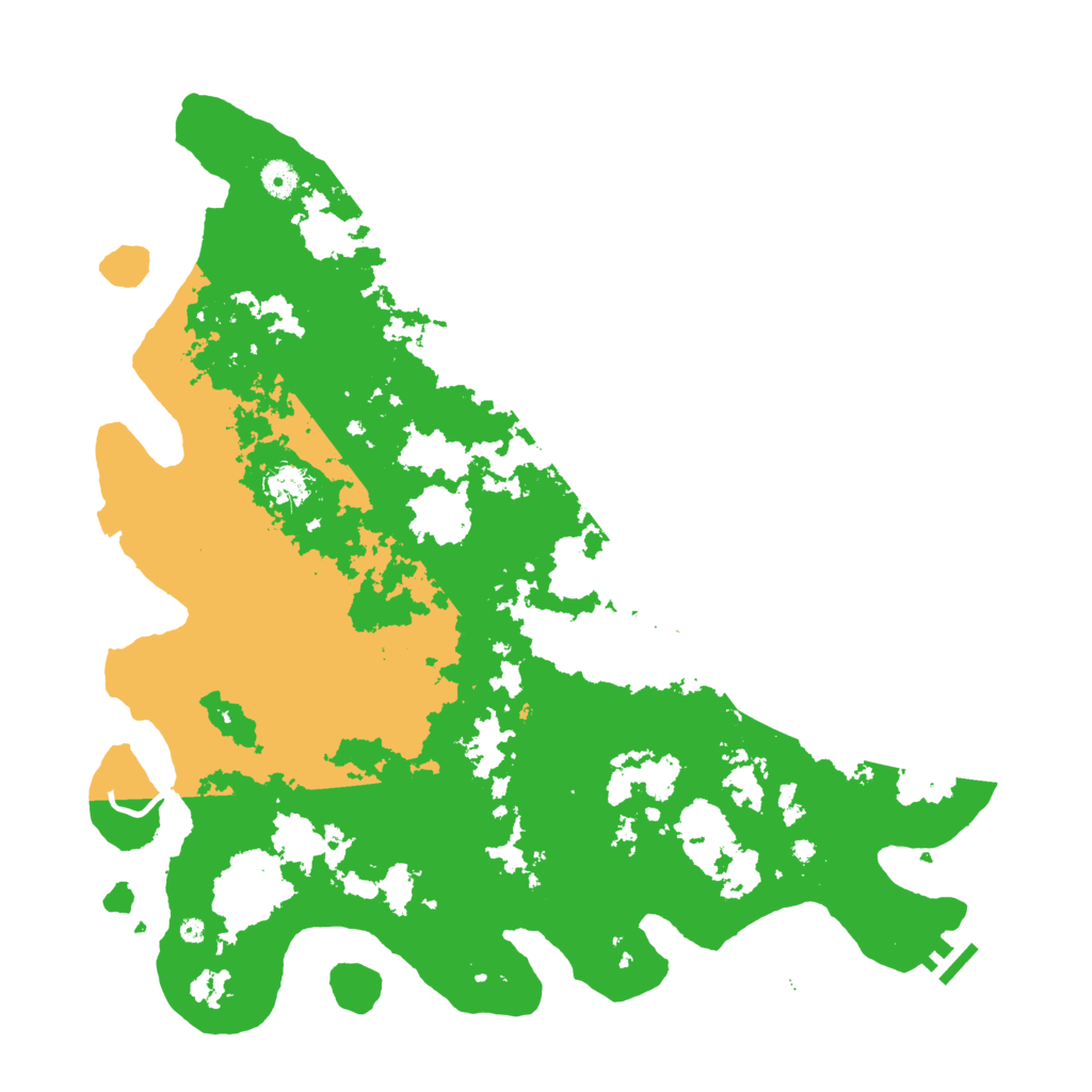 Biome Rust Map: Procedural Map, Size: 4500, Seed: 166574449