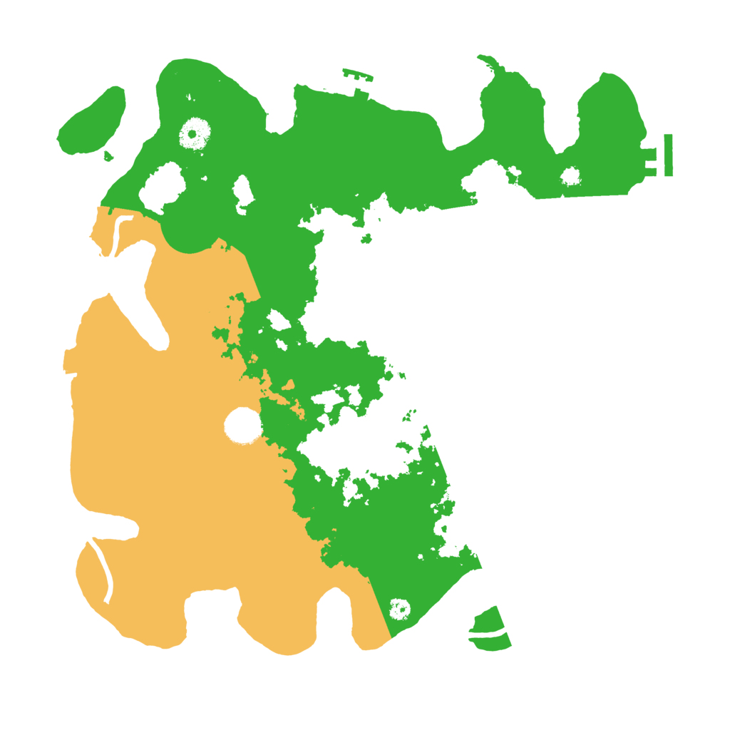 Biome Rust Map: Procedural Map, Size: 3500, Seed: 1996024987