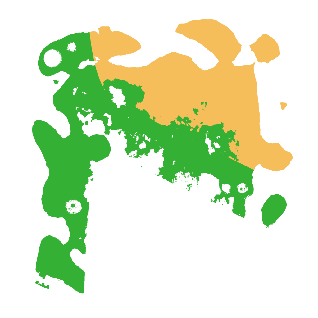 Biome Rust Map: Procedural Map, Size: 3200, Seed: 2060083054