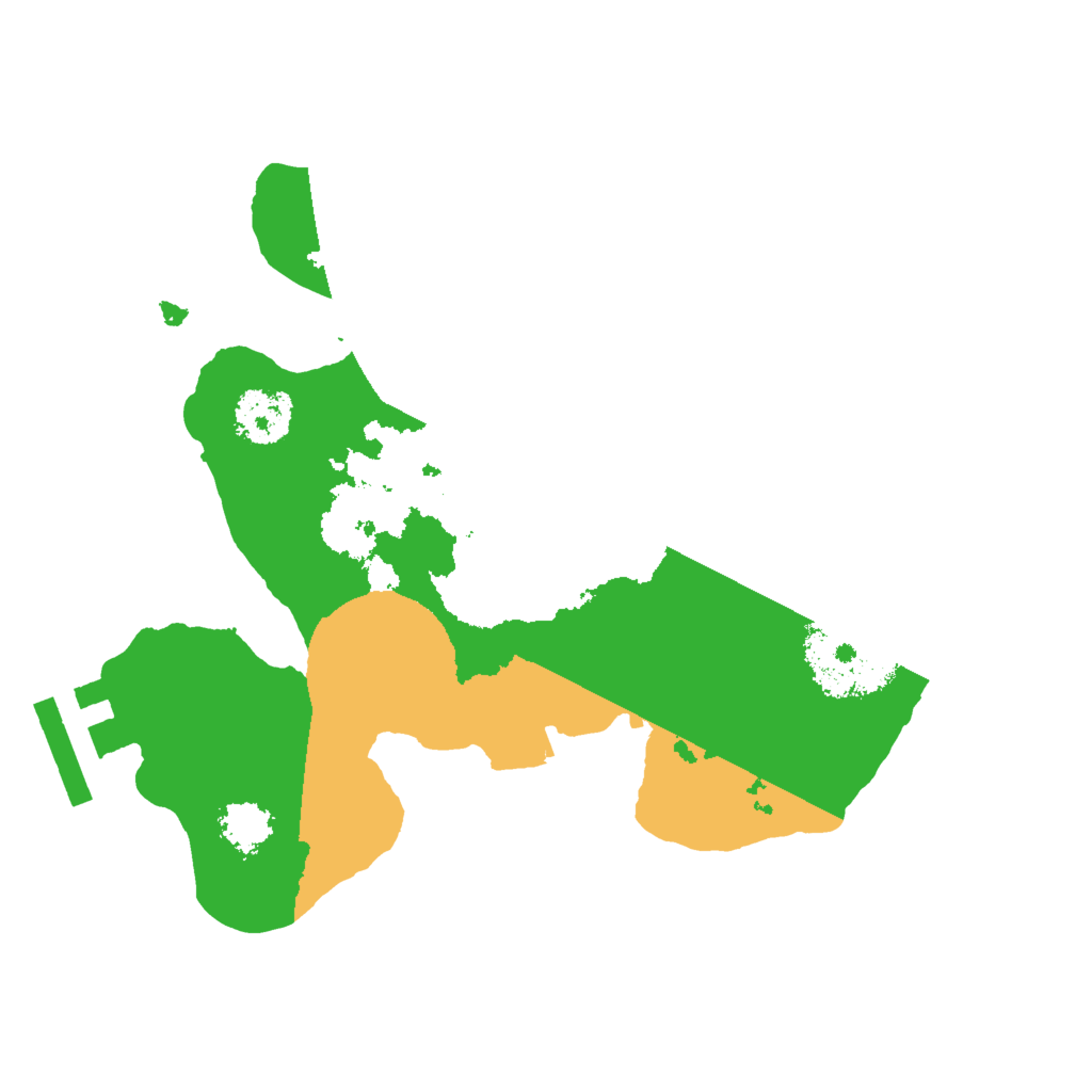 Biome Rust Map: Procedural Map, Size: 2000, Seed: 1619232827