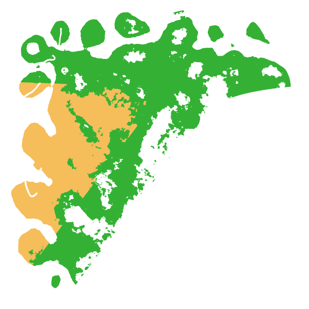 Biome Rust Map: Procedural Map, Size: 4500, Seed: 271177597