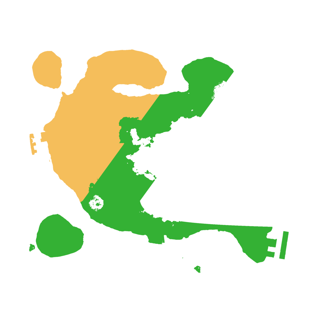 Biome Rust Map: Procedural Map, Size: 2250, Seed: 257829251