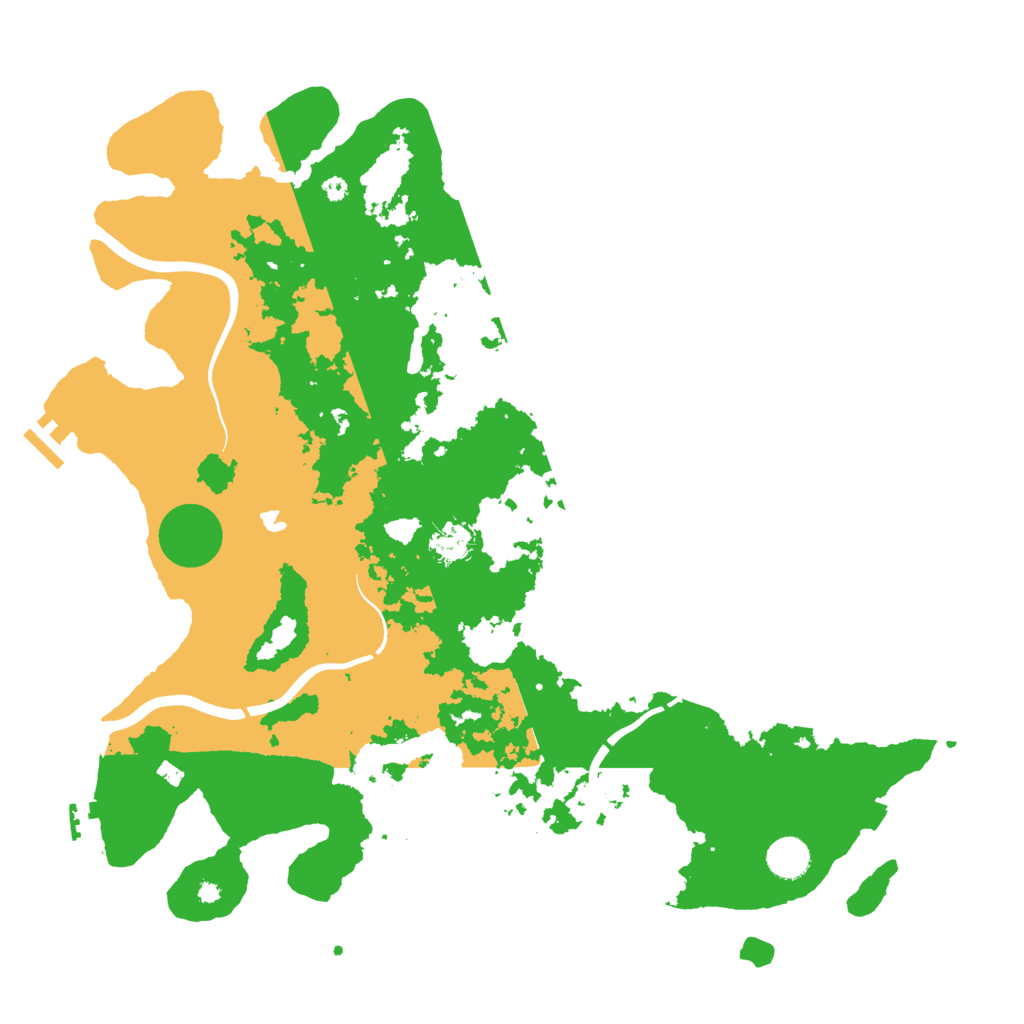 Biome Rust Map: Procedural Map, Size: 4250, Seed: 256835305