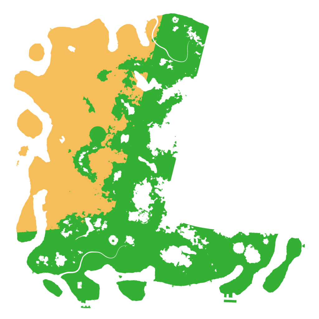 Biome Rust Map: Procedural Map, Size: 5120, Seed: 676778680