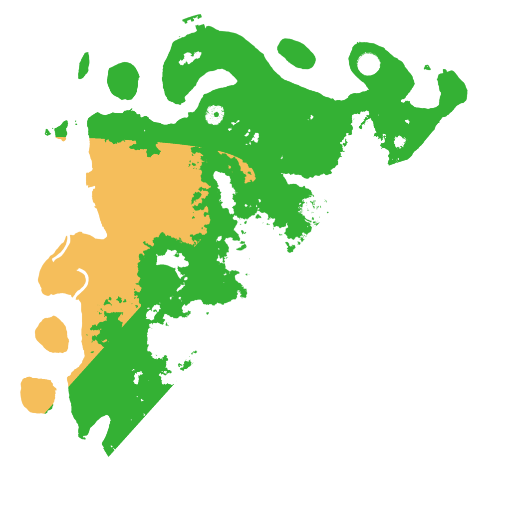 Biome Rust Map: Procedural Map, Size: 4000, Seed: 845614