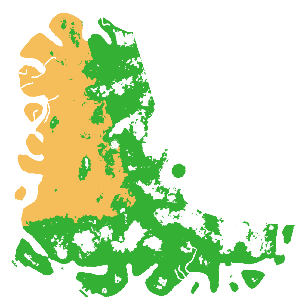 Biome Rust Map: Procedural Map, Size: 6000, Seed: 687286298