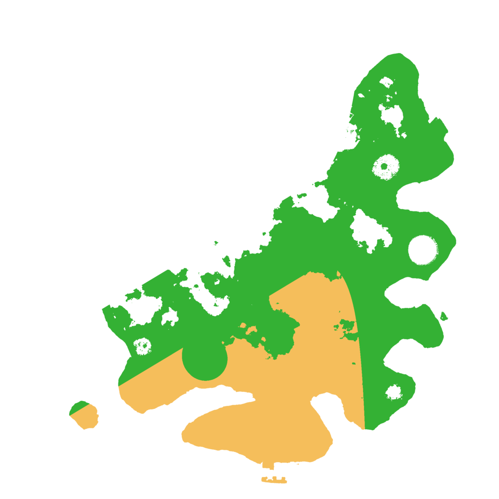 Biome Rust Map: Procedural Map, Size: 3000, Seed: 918365822