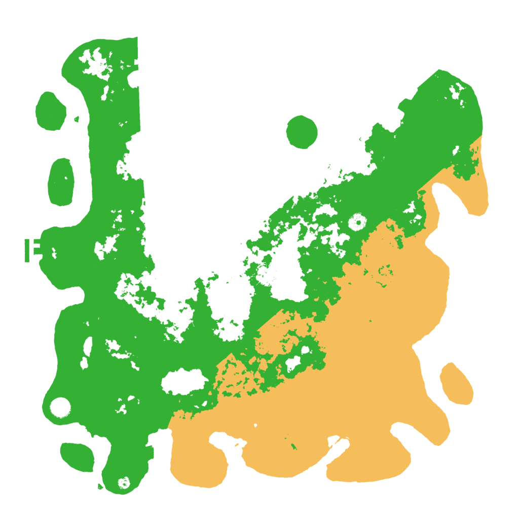 Biome Rust Map: Procedural Map, Size: 4500, Seed: 540956418