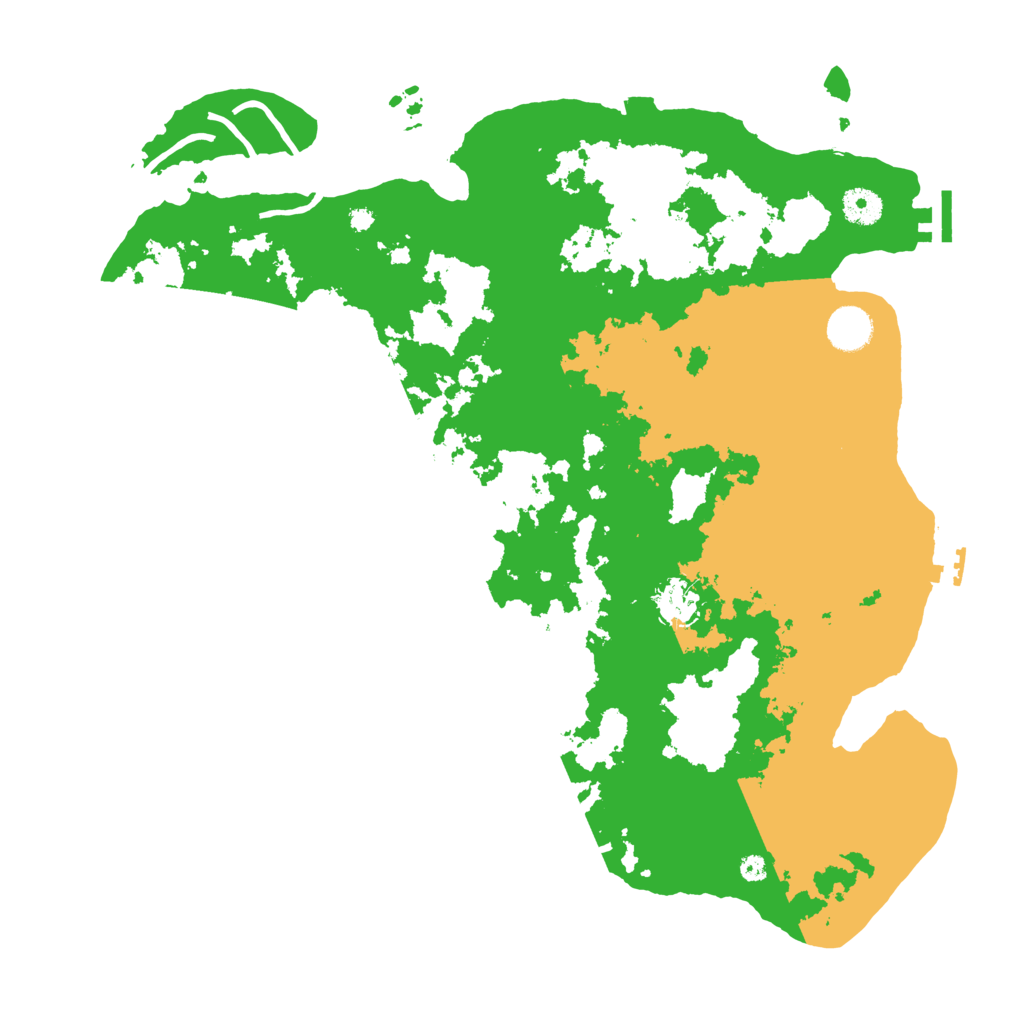 Biome Rust Map: Procedural Map, Size: 4000, Seed: 46547533