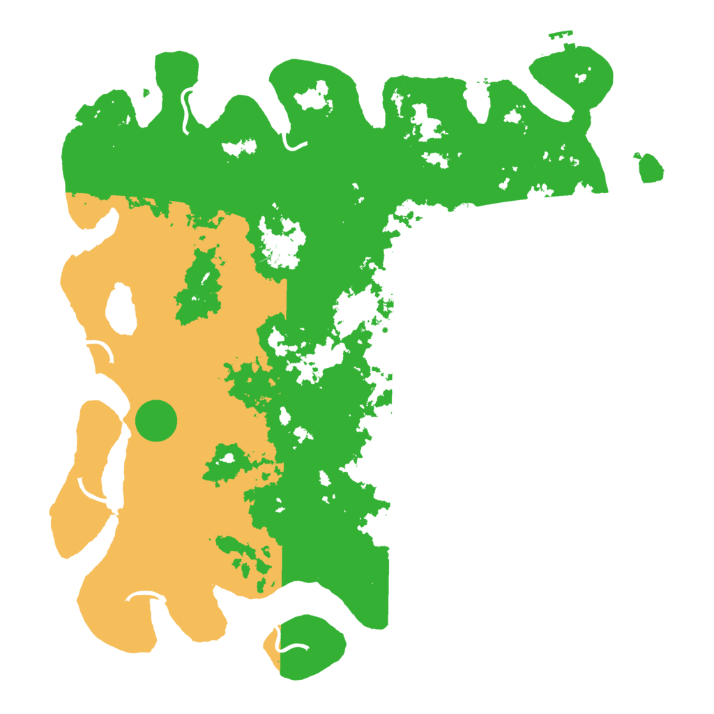 Biome Rust Map: Procedural Map, Size: 4500, Seed: 1684810099