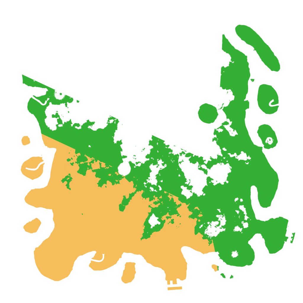 Biome Rust Map: Procedural Map, Size: 4250, Seed: 15184575
