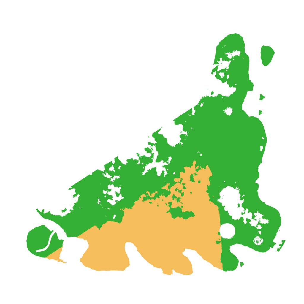 Biome Rust Map: Procedural Map, Size: 3500, Seed: 956030372