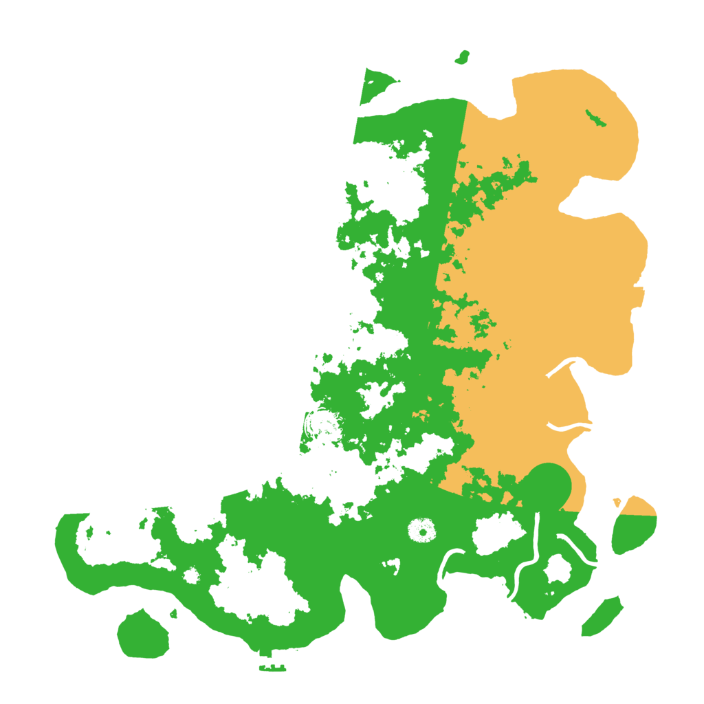 Biome Rust Map: Procedural Map, Size: 4000, Seed: 280630450