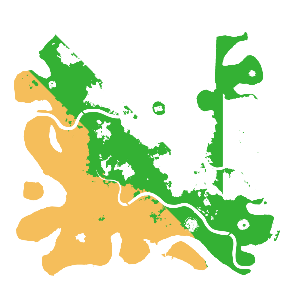 Biome Rust Map: Procedural Map, Size: 4000, Seed: 751741