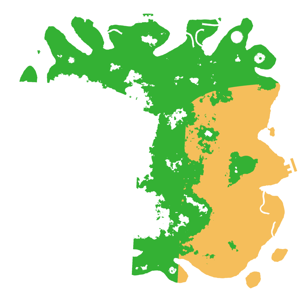 Biome Rust Map: Procedural Map, Size: 4500, Seed: 426150307