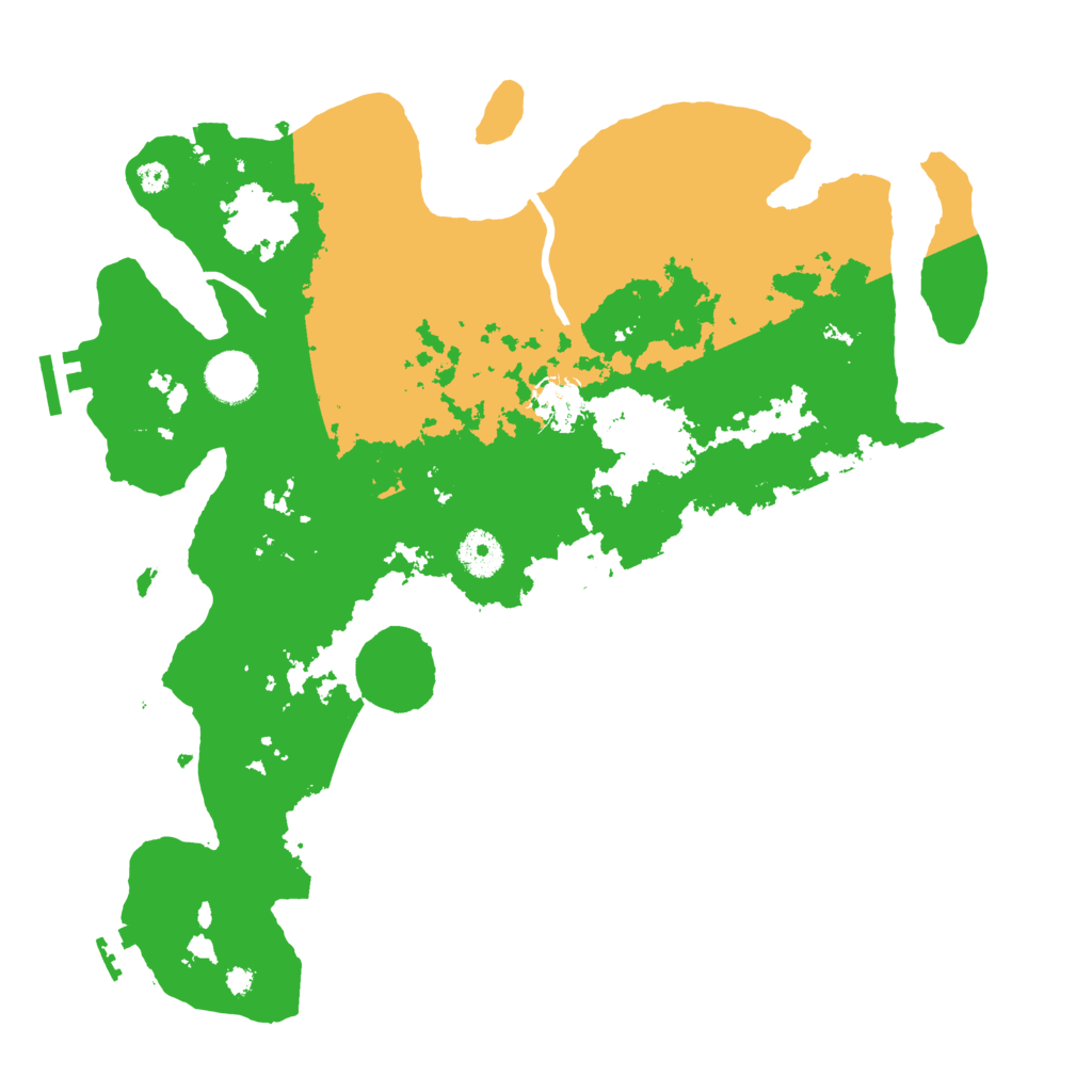 Biome Rust Map: Procedural Map, Size: 3650, Seed: 44308837