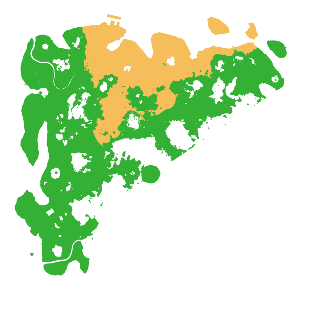 Biome Rust Map: Procedural Map, Size: 4500, Seed: 1174834335