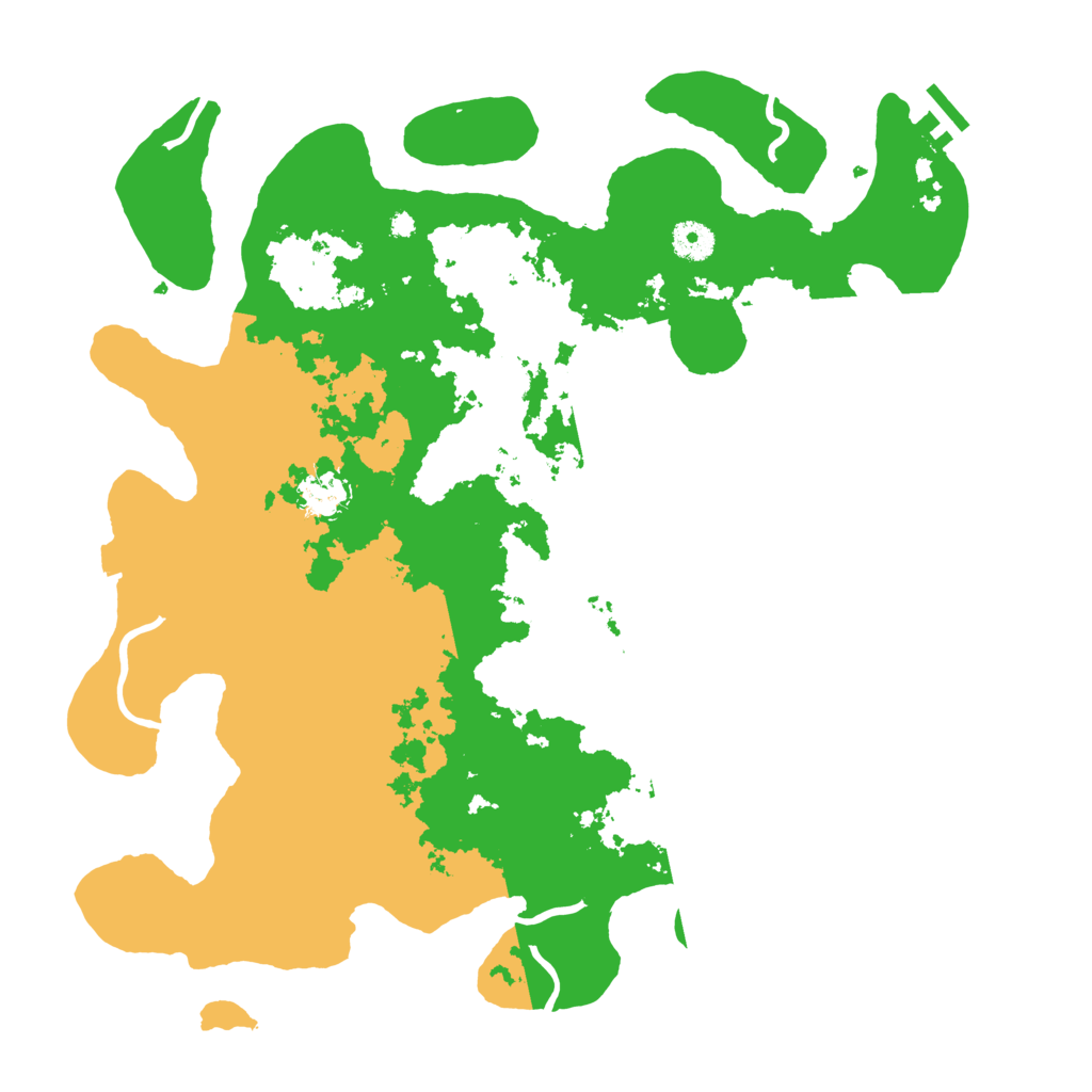 Biome Rust Map: Procedural Map, Size: 4000, Seed: 207766678