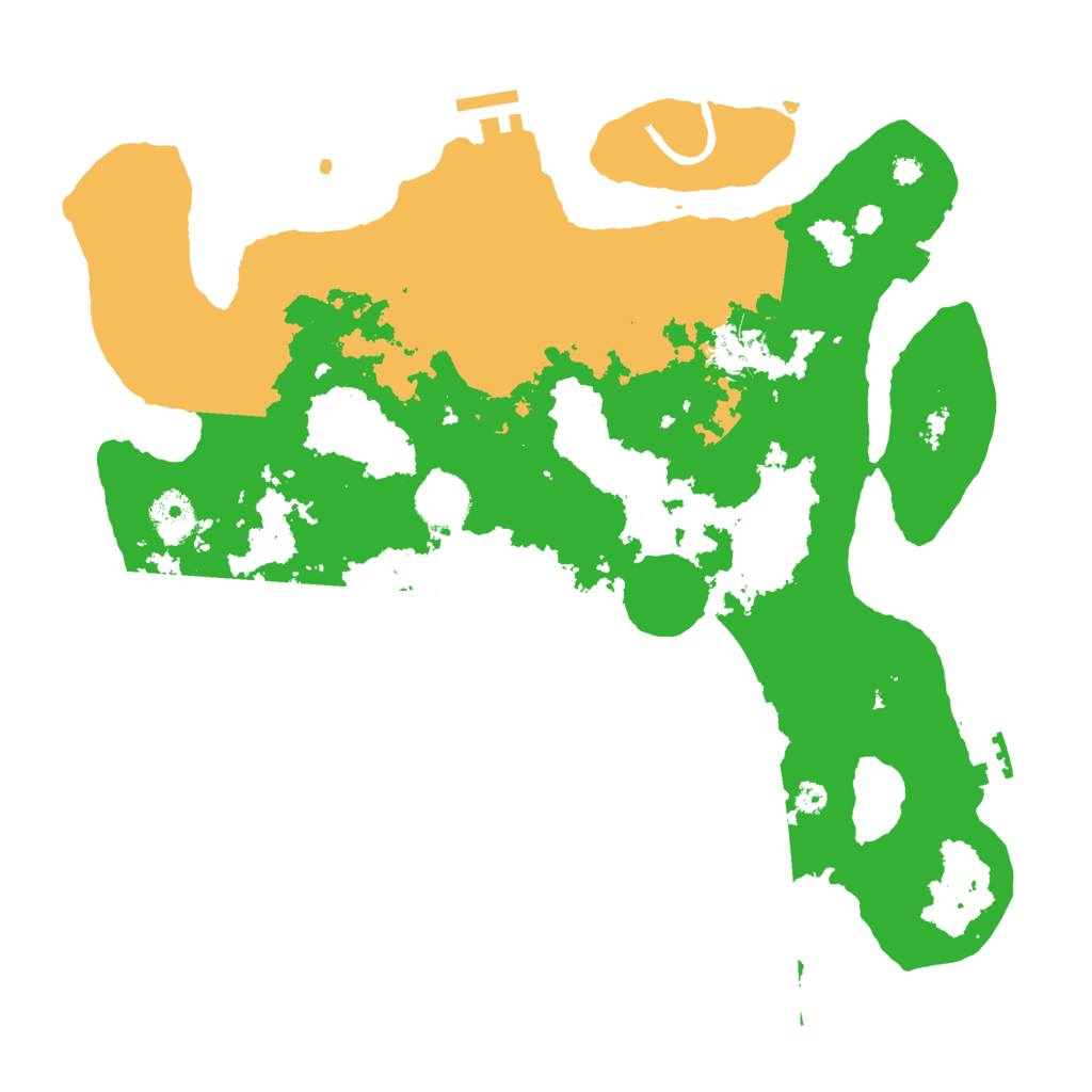 Biome Rust Map: Procedural Map, Size: 3550, Seed: 1797773299