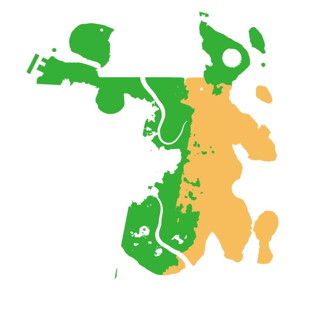 Biome Rust Map: Procedural Map, Size: 3000, Seed: 1984587429