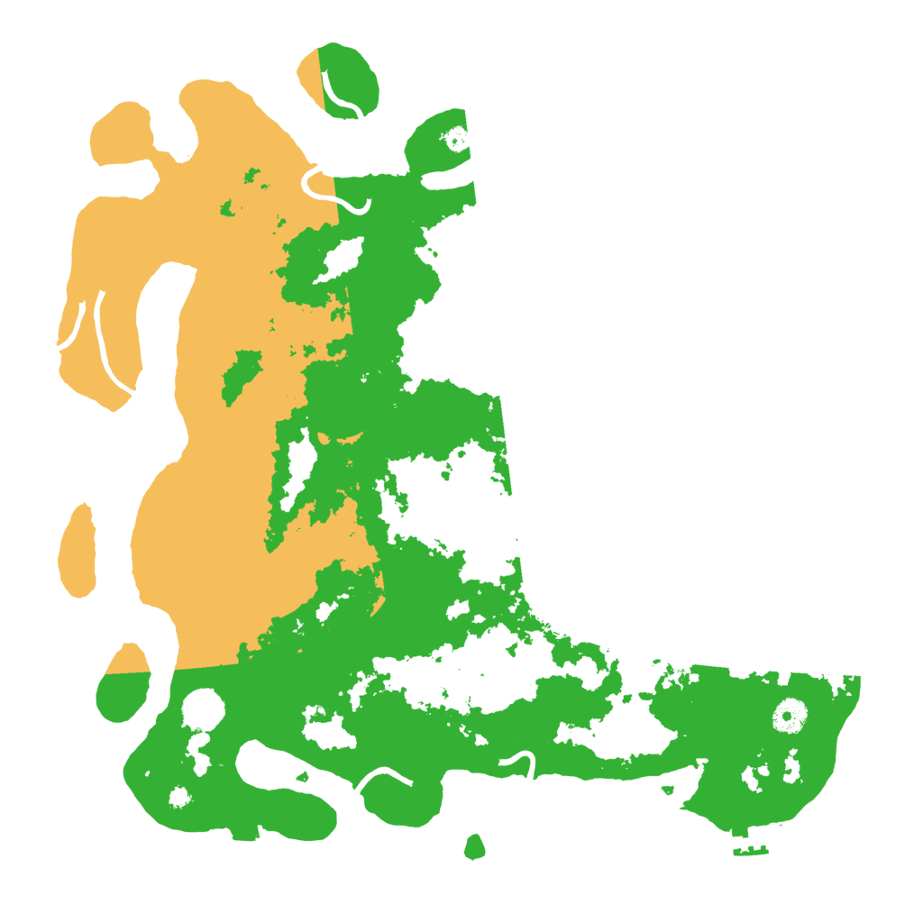 Biome Rust Map: Procedural Map, Size: 4000, Seed: 44627682