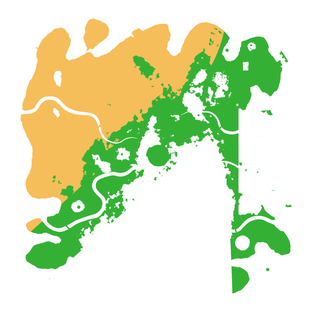 Biome Rust Map: Procedural Map, Size: 3900, Seed: 1266620731