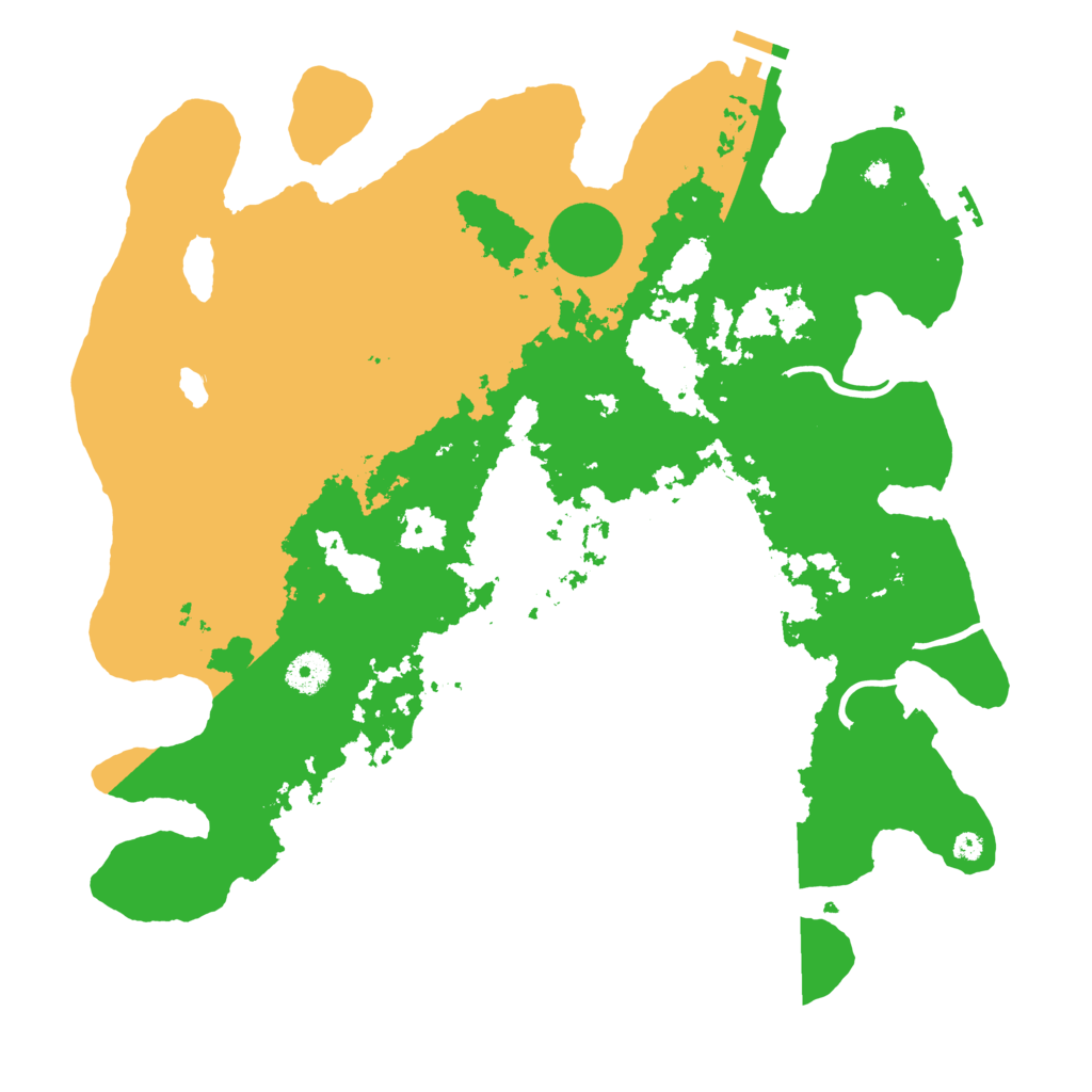 Biome Rust Map: Procedural Map, Size: 3900, Seed: 1266620731