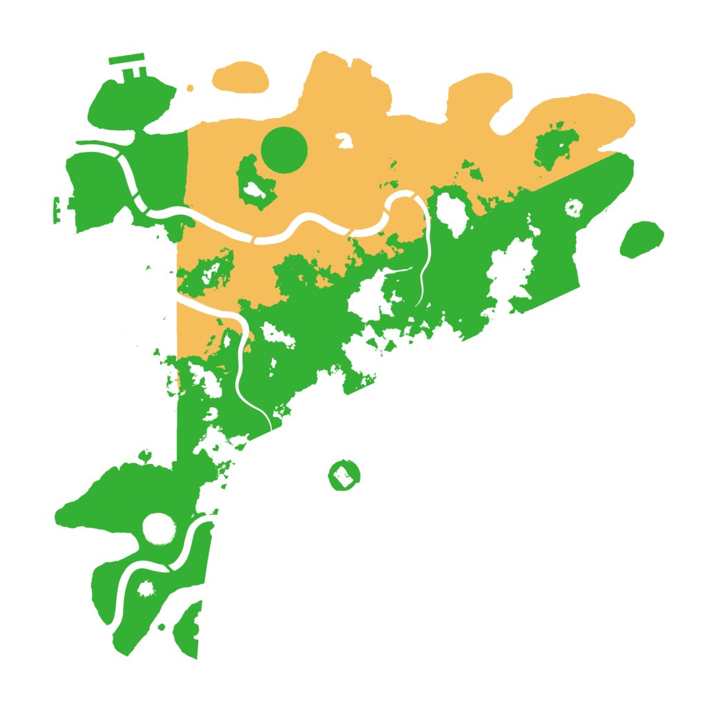 Biome Rust Map: Procedural Map, Size: 4000, Seed: 1166008394