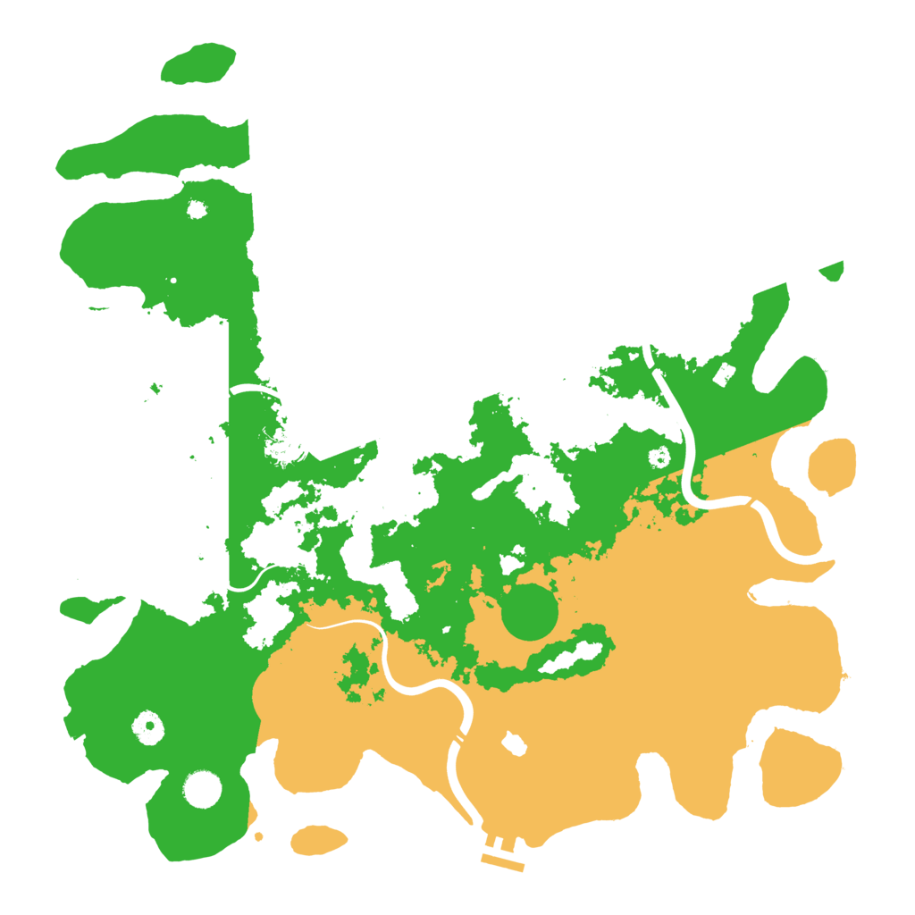 Biome Rust Map: Procedural Map, Size: 4250, Seed: 1967457972