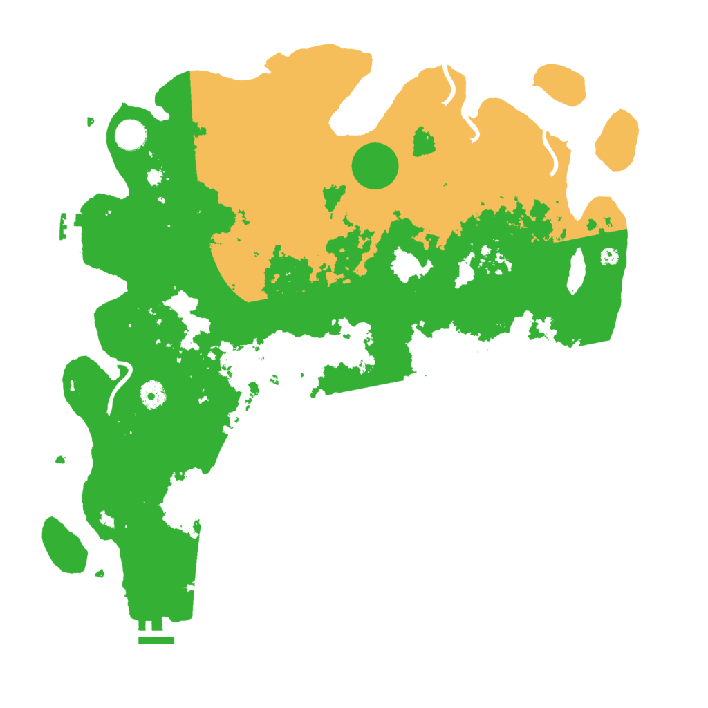 Biome Rust Map: Procedural Map, Size: 4000, Seed: 1356118038