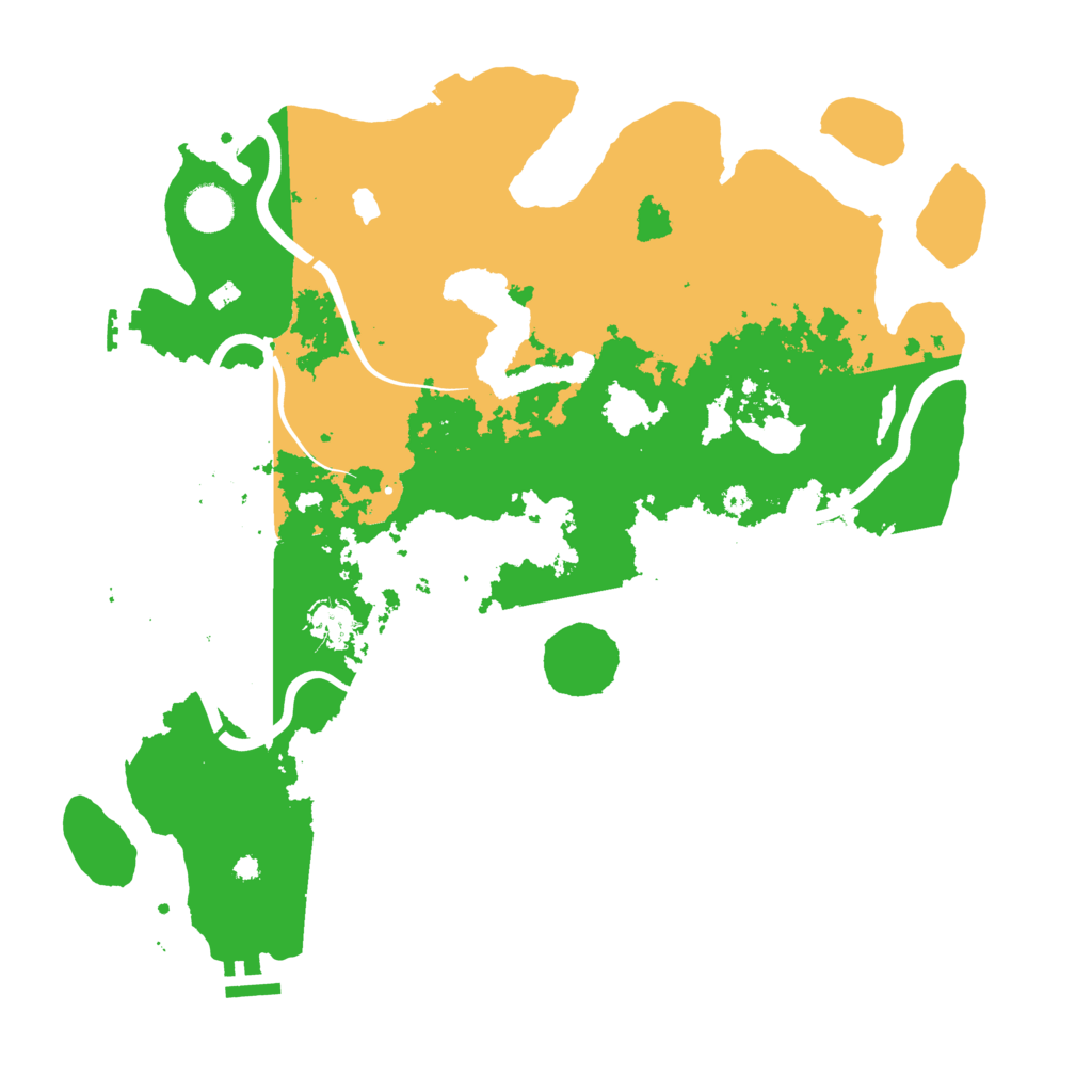 Biome Rust Map: Procedural Map, Size: 4000, Seed: 1356118038