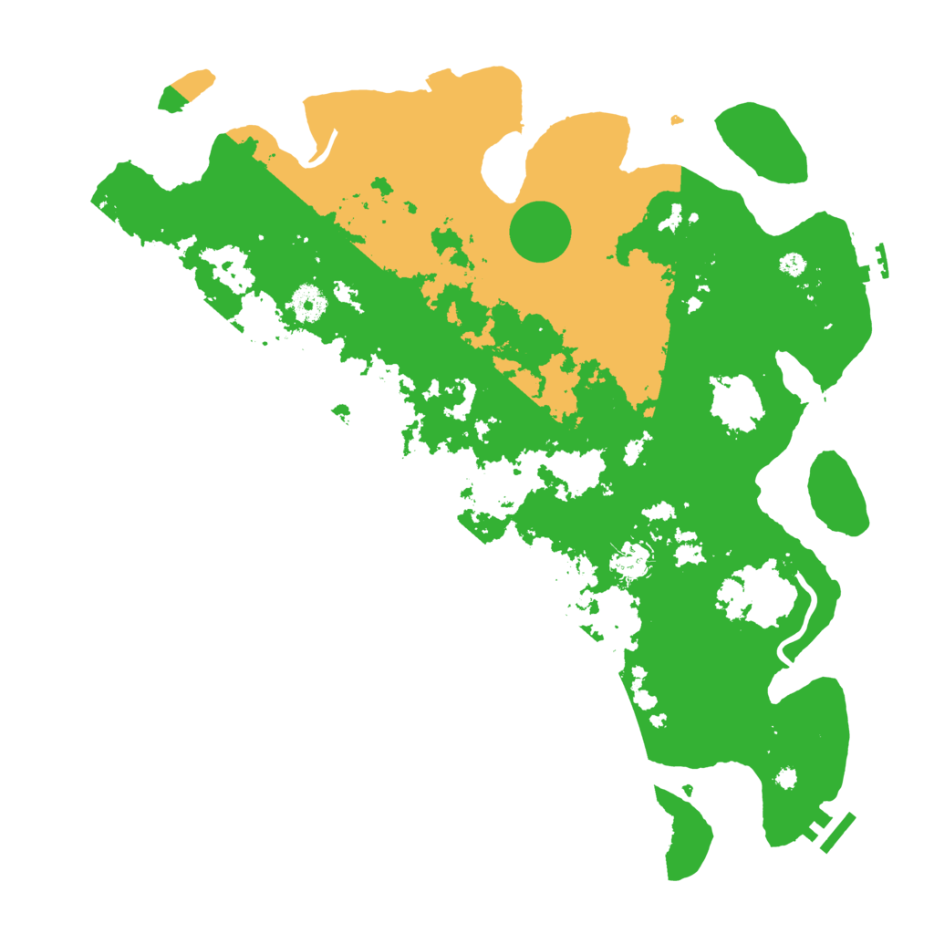 Biome Rust Map: Procedural Map, Size: 4000, Seed: 727391195