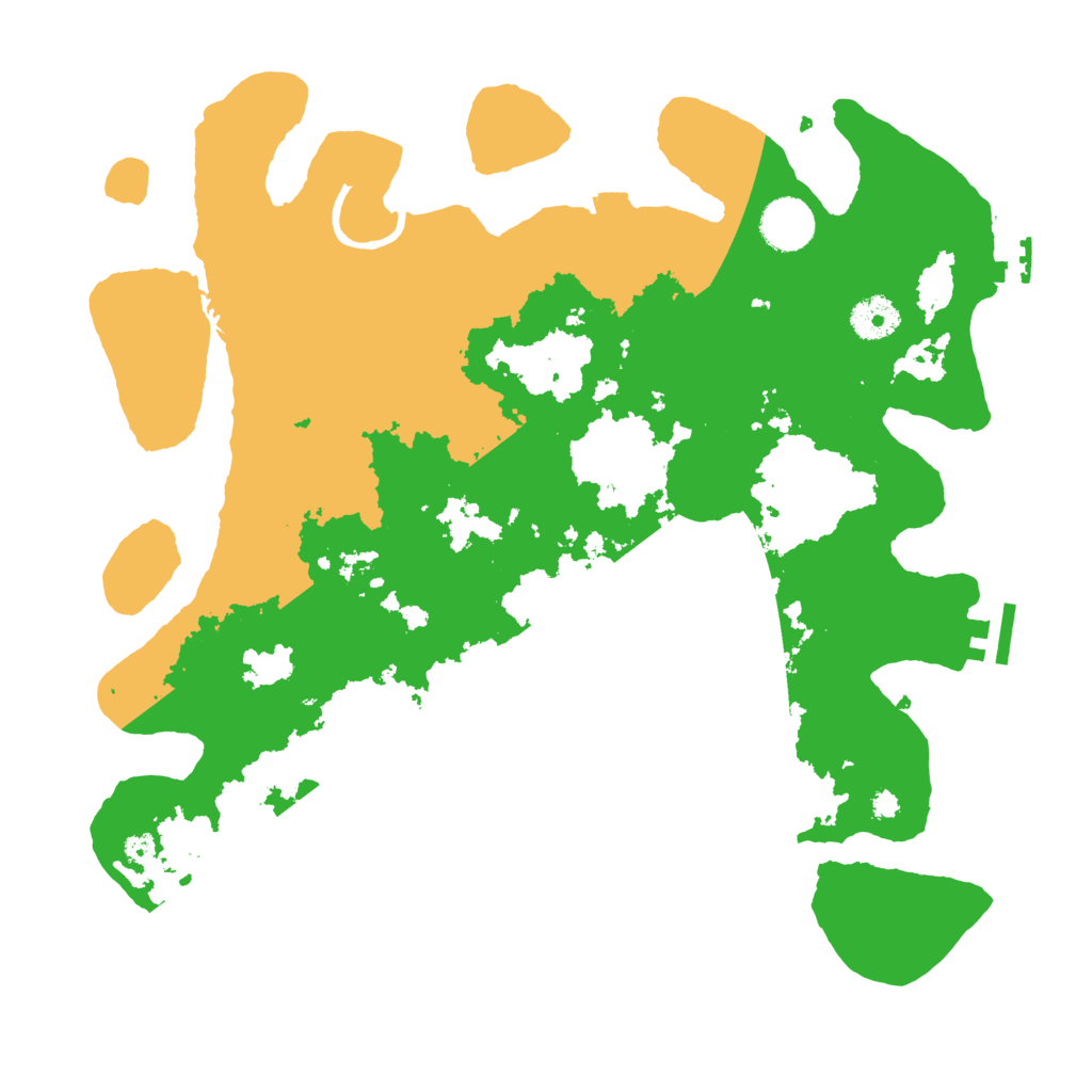 Biome Rust Map: Procedural Map, Size: 3600, Seed: 12924