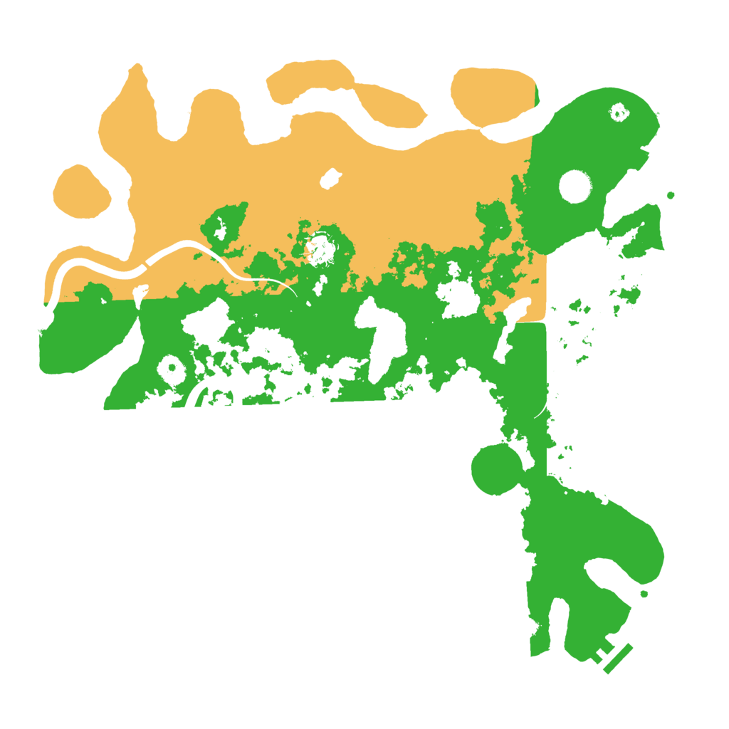 Biome Rust Map: Procedural Map, Size: 4000, Seed: 165156