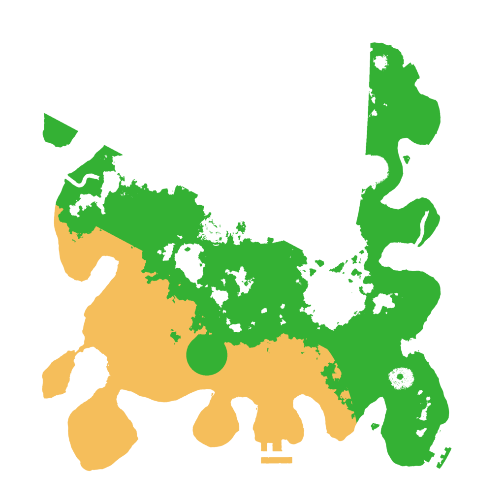 Biome Rust Map: Procedural Map, Size: 3250, Seed: 336500864