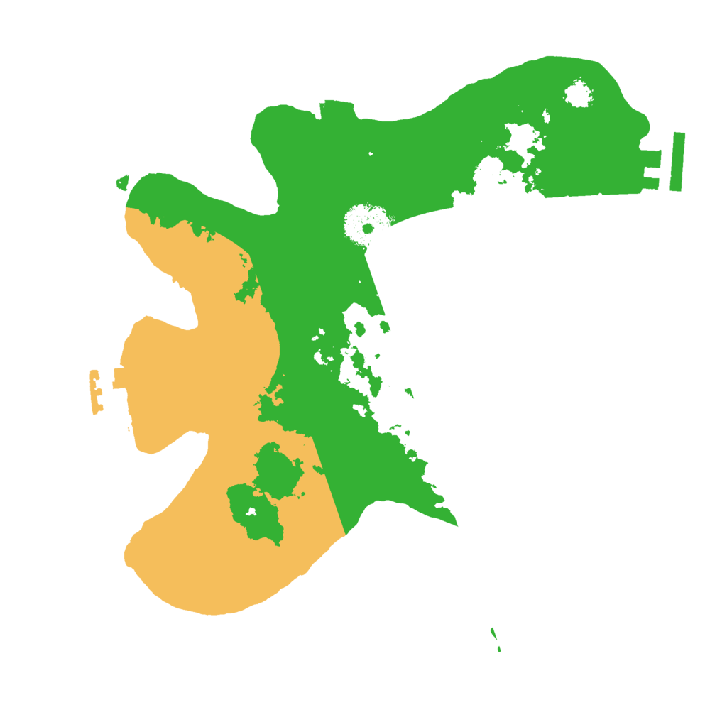 Biome Rust Map: Procedural Map, Size: 2500, Seed: 1612282037