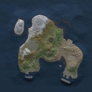 Thumbnail Rust Map: Procedural Map, Size: 2000, Seed: 76797524, 7 Monuments