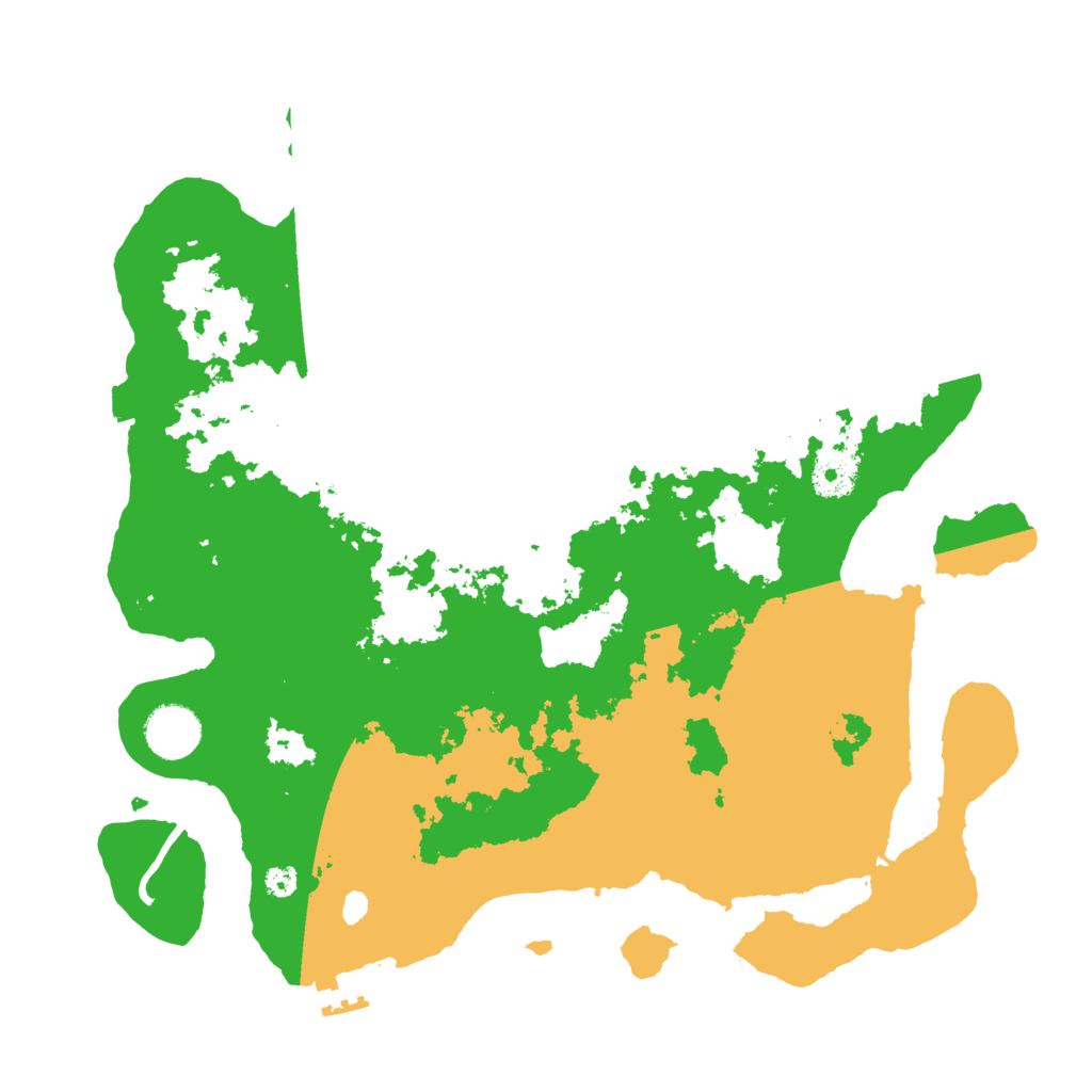 Biome Rust Map: Procedural Map, Size: 3500, Seed: 1211620405