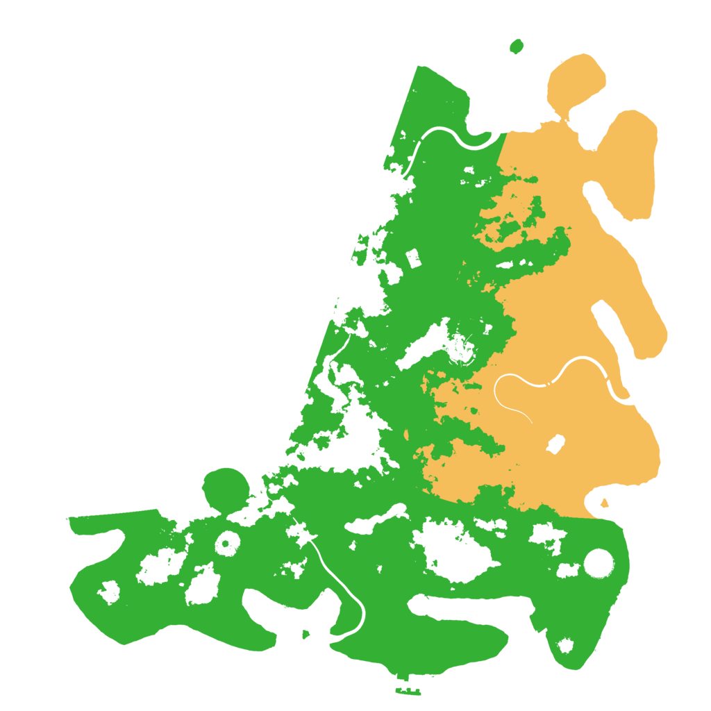 Biome Rust Map: Procedural Map, Size: 4250, Seed: 1104208729