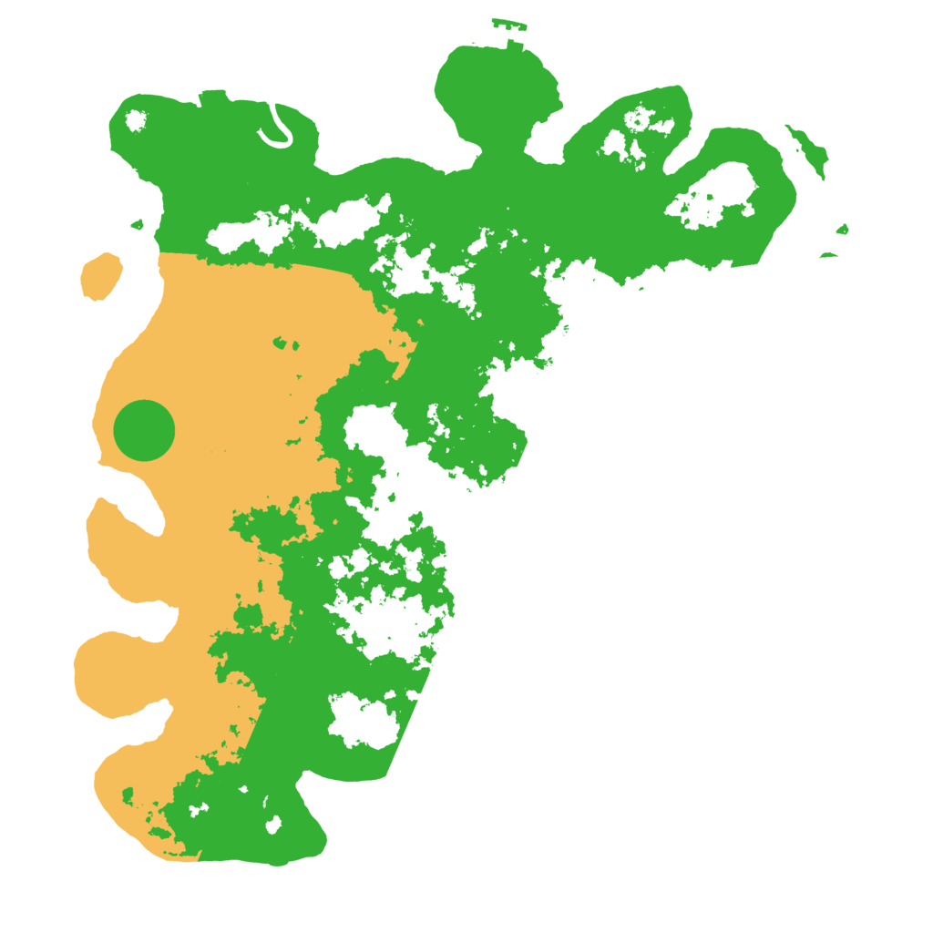 Biome Rust Map: Procedural Map, Size: 4000, Seed: 15143233