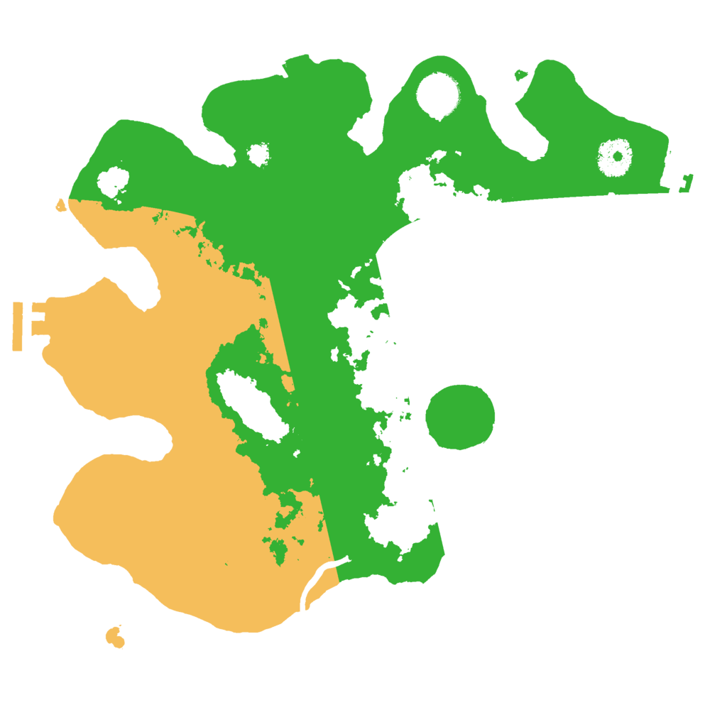 Biome Rust Map: Procedural Map, Size: 3000, Seed: 446950121