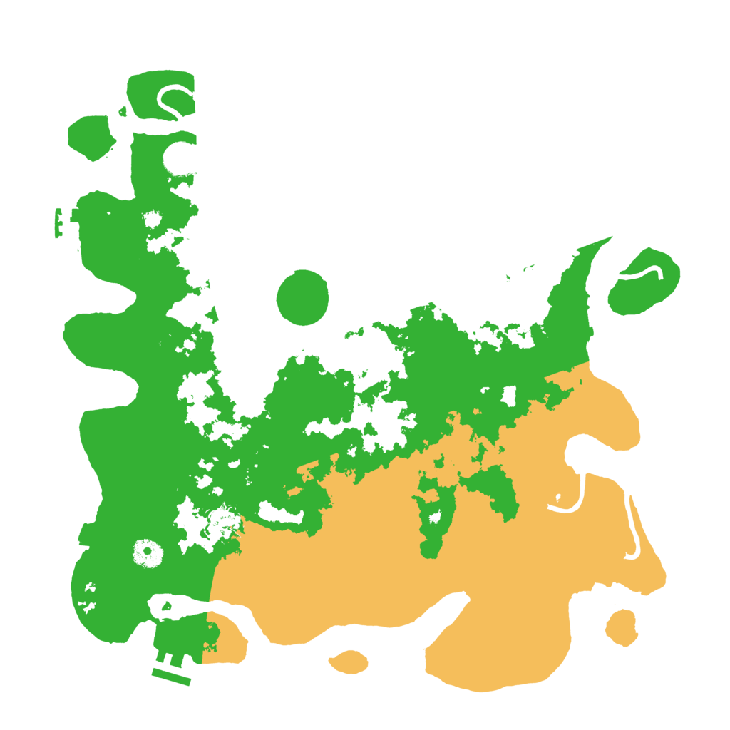 Biome Rust Map: Procedural Map, Size: 3750, Seed: 75800500